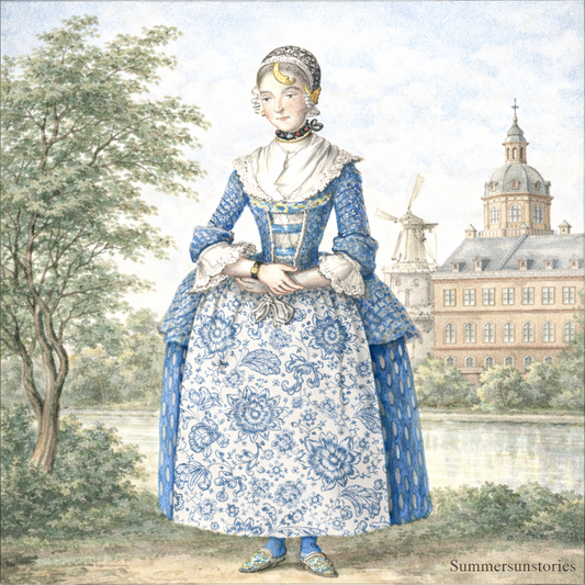 1774 Sofia Bielke Victorian Blue