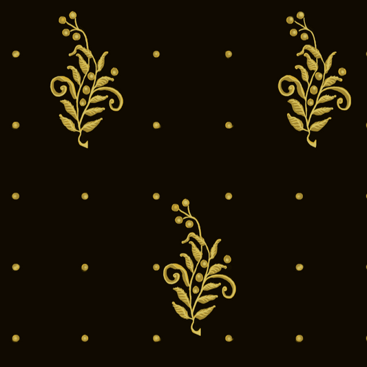1805 Elisabeth Olin - Black - Silk Chiffon
