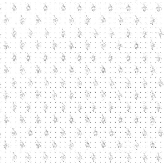 Small floral pattern on a white background