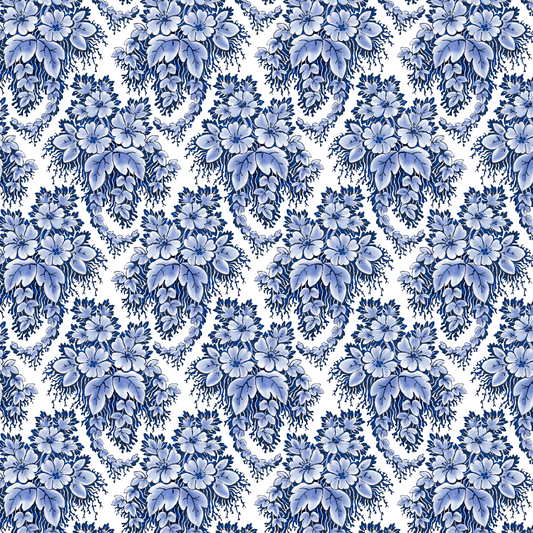 1860 Malwida von Meysenbug - cobalt blue