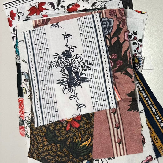 2026 Tiny Fabric Samples – Mixed Selection