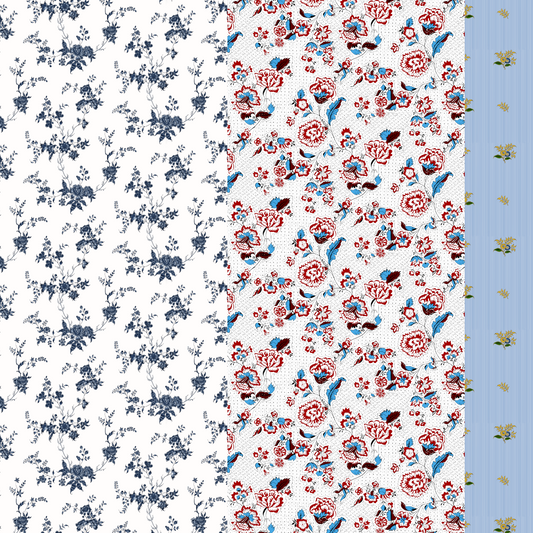 1790 Blue Romantic Sample