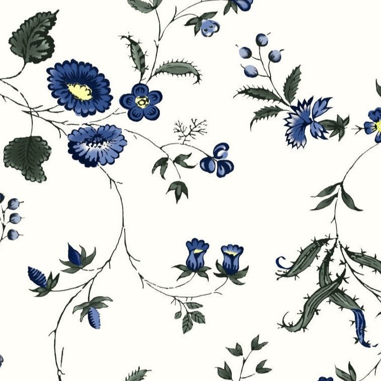 1775 Virginia Manderström - Blue - 0,85 x 1,0 m