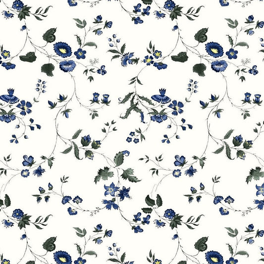 1775 Virginia Manderström - Blue - 0,85 x 1,0 m