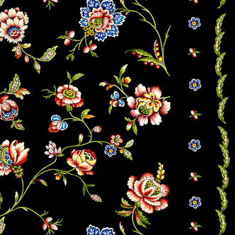 1780 Claudine Picardet - Waist Coat Panel