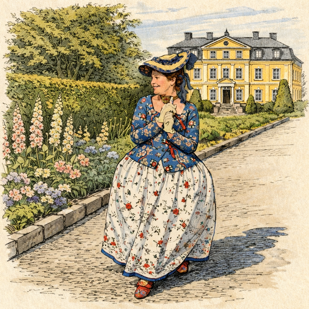 1780 Olympe de Gouges - 3 meters - Petticoat