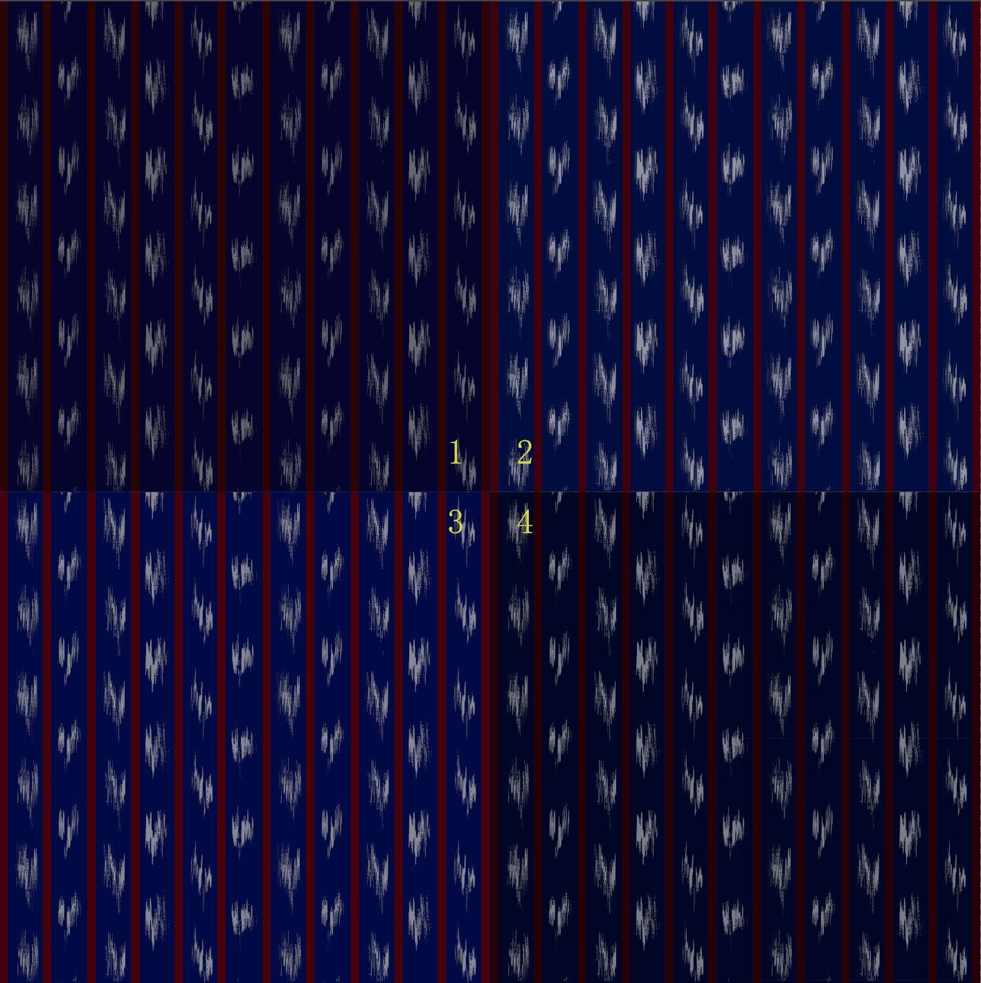 1792 Madame Molé-Reymond - Night Blue