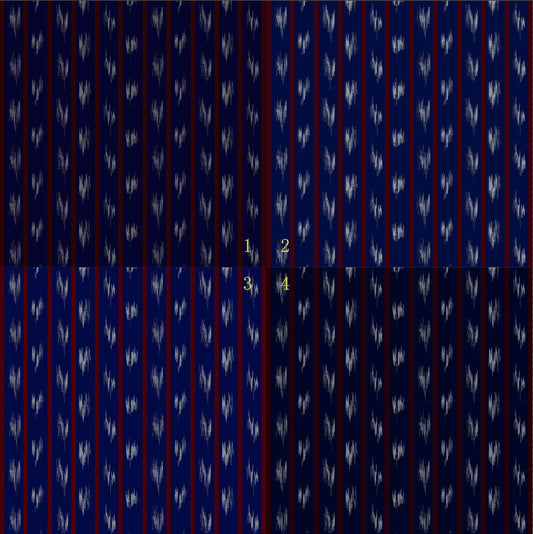 1792 Madame Molé-Reymond - Night Blue