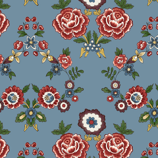 1890 Rosa Asmundsen - Gustavian Blue