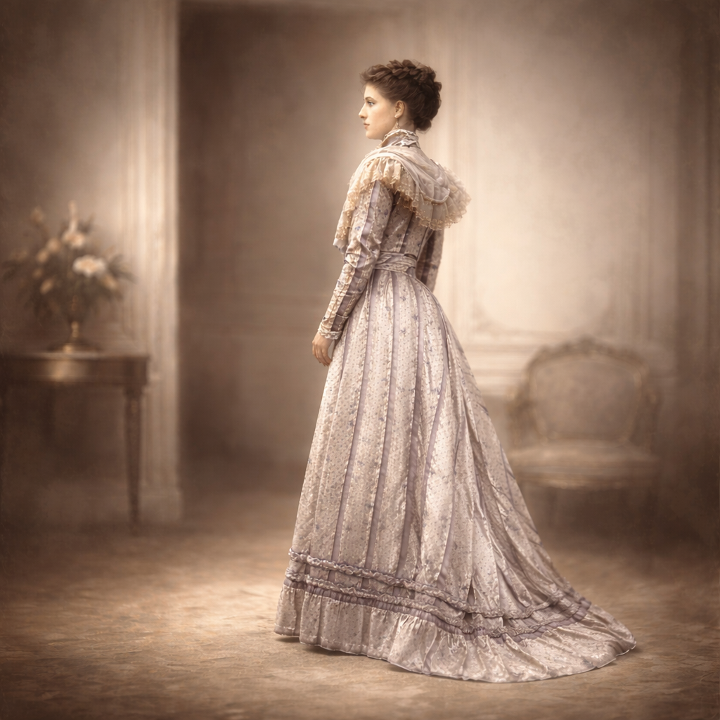 1890 Bleuet - Habotai - 4 meters