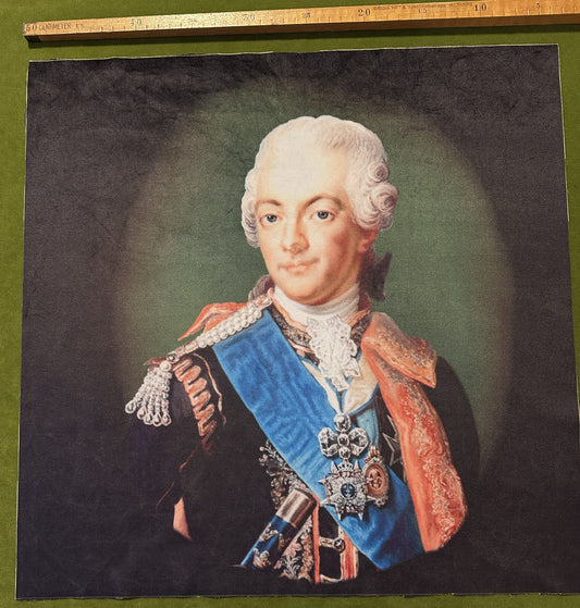 1775 Gusfav III  – Pillow Front