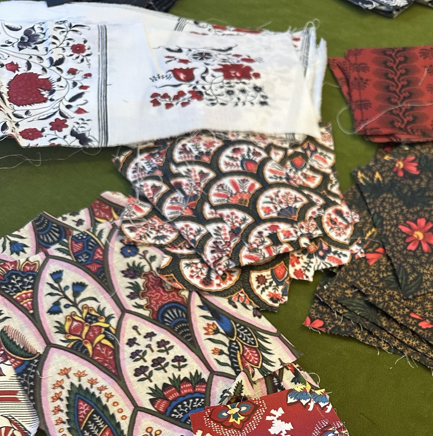2026 Tiny Fabric Samples – Mixed Selection